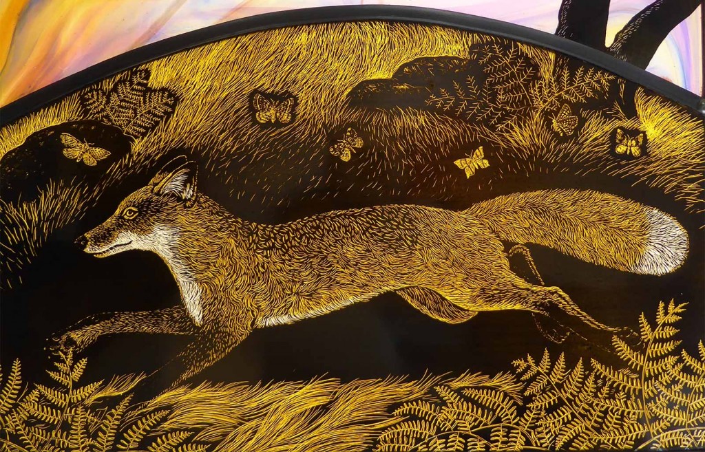 Stained Glass Fox
